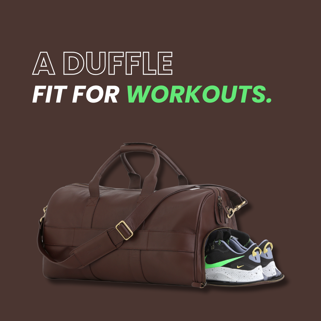 Leather Duffle Bag