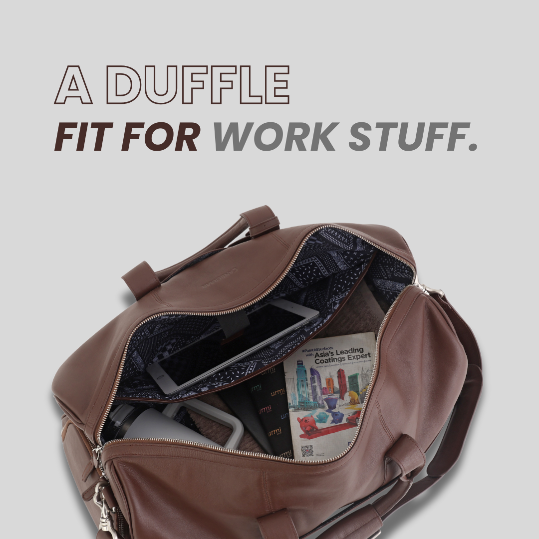 Leather Duffle Bag