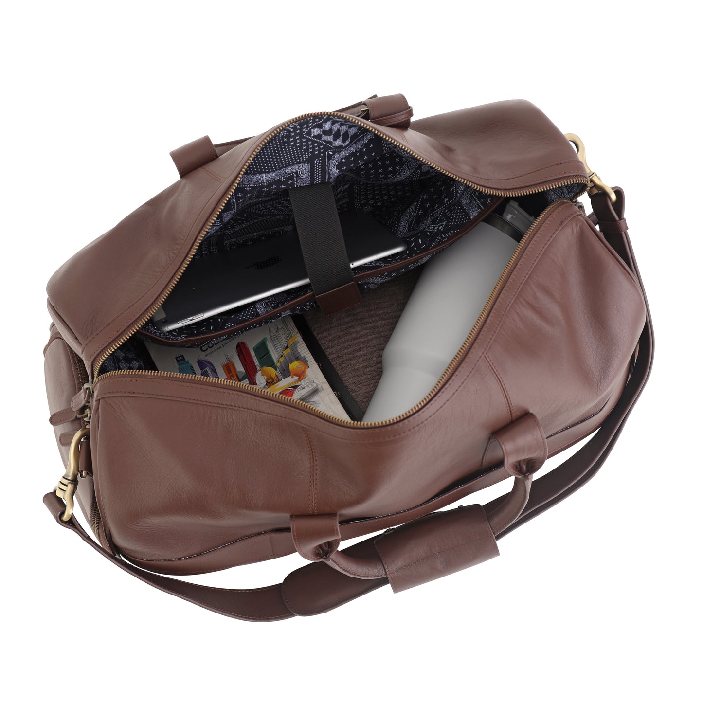 Leather Duffle Bag
